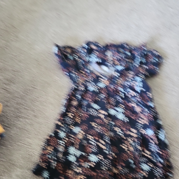 Carter's Denim, Yellow, Gray, and Floral Dress Set - Picture 6 of 6